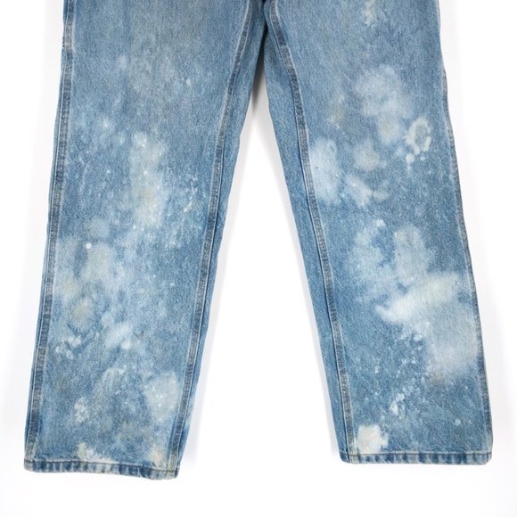 Vintage Carhartt Custom Dyed Dungaree Jeans 30x30 - Picture 3 of 9